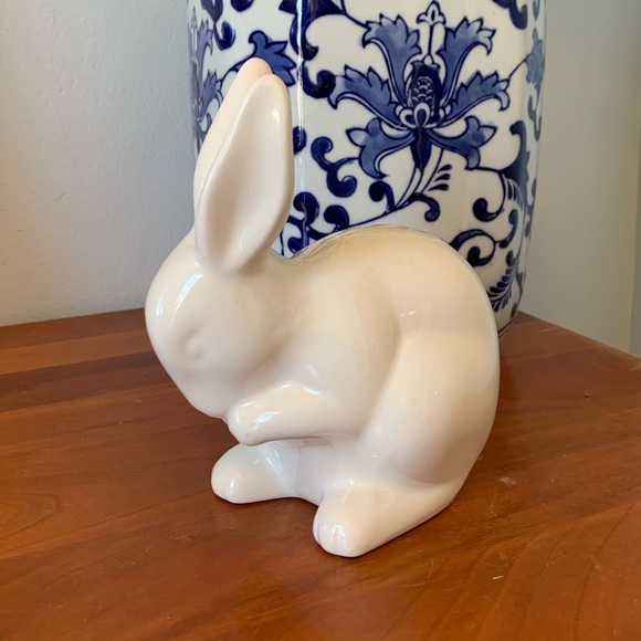 White ceramic Easter bunny rabbit from Target BP Spring 2022 Release - Picture 2 of 6